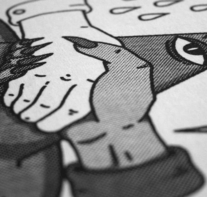 Serigrafia Shinigami