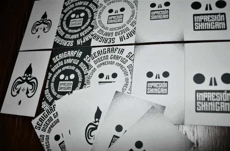 Serigrafia Shinigami