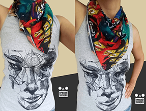 Serigrafia Shinigami