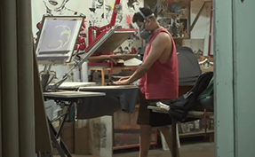 Serigrafia Shinigami