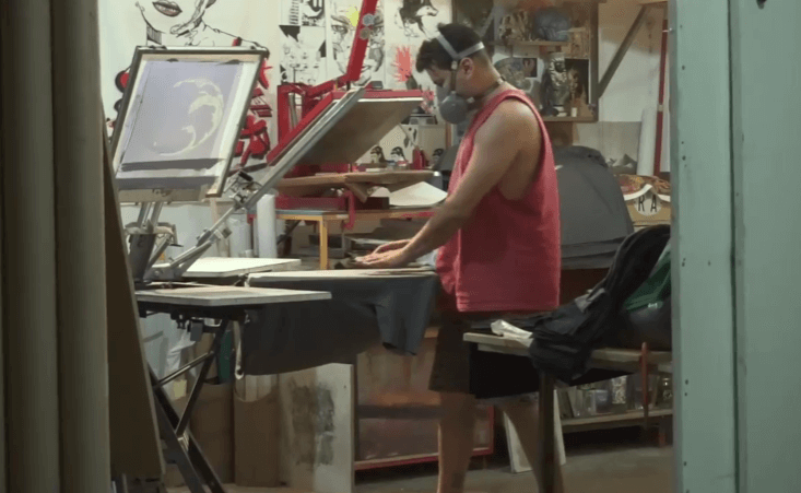 Serigrafia Shinigami