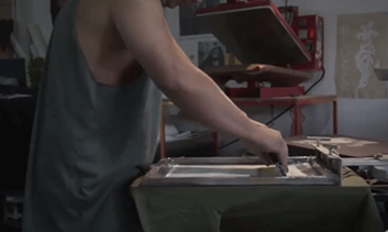 Serigrafia Shinigami